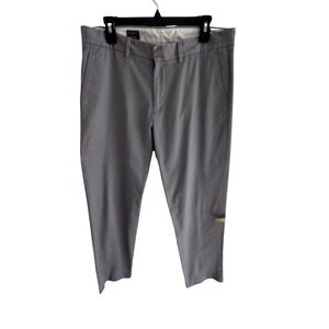 J.Crew Bedford Chino Pants Mens 34x32 Gray Slim Casual Dress Pants